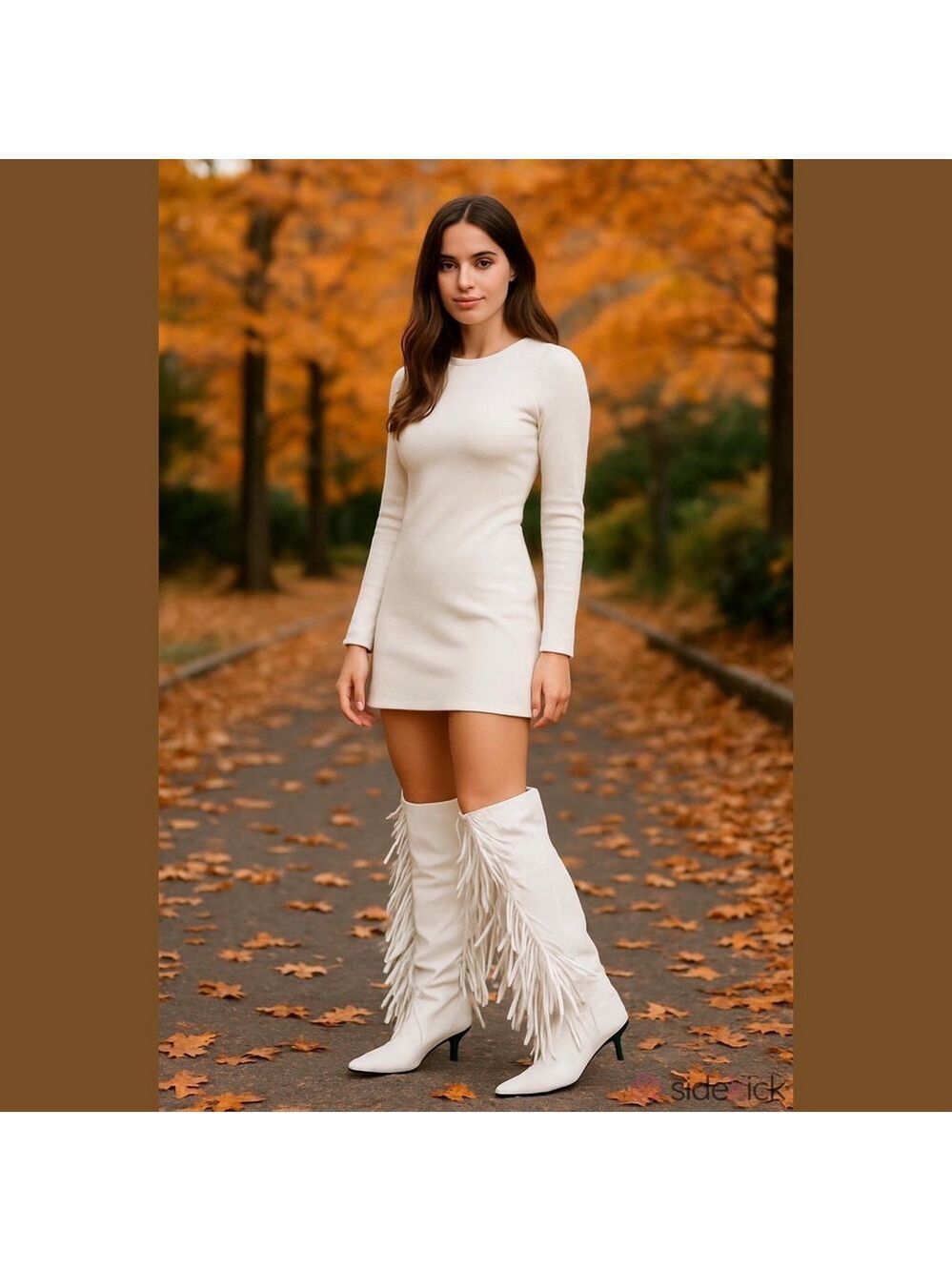 Sergio Rossi White Leather Over the Knee Boots IT 36 US 6